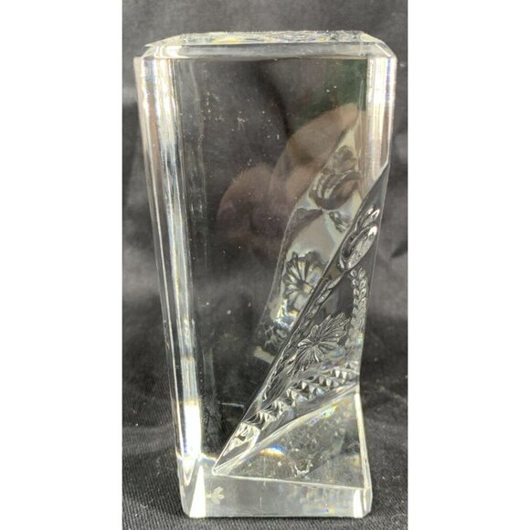 Waterford Crystal Times Square 2001 Paperweight Sculpture 4.5" Tall - Picture 6 of 9
